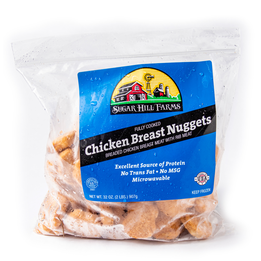 Breaded Chicken Breast Nuggets